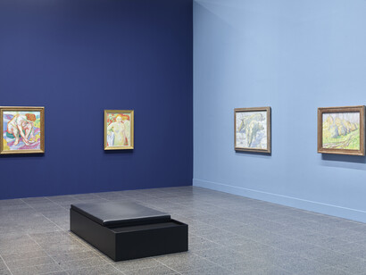 Franz Marc, Die suche nach einer besseren welt, ausstellungsansicht. Mit freundlicher genehmigung der Kunstsammlung Nordrhein-Westfalen