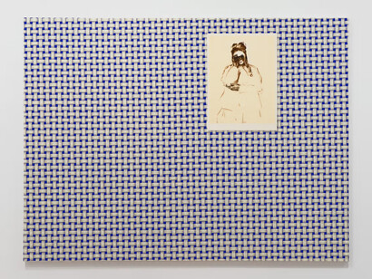 Caitlin Keogh, Drawings and paintings, exhibition view. Courtesy of Bortolami