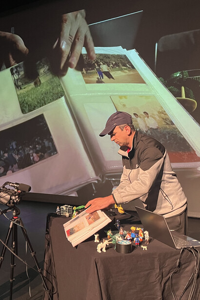 Wanderer. Une larme échappée des fleuves afghans. Avec l'aimable autorisation du Théâtre de La Criée