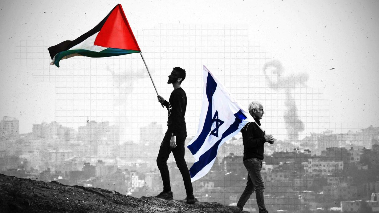 Palestinians and Israelis letting each other coexist on their own path