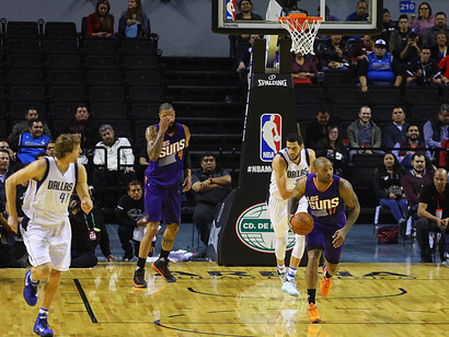 An NBA regular-season game played in 2017