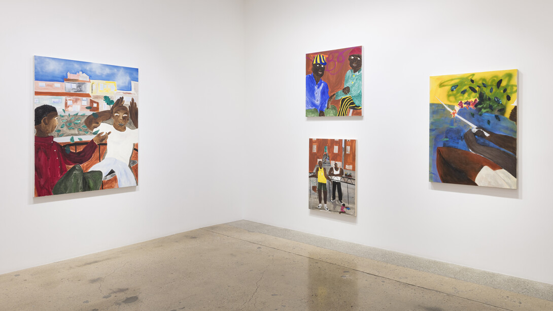 Marcus Leslie Singleton, installation view. Courtesy of Steve Turner