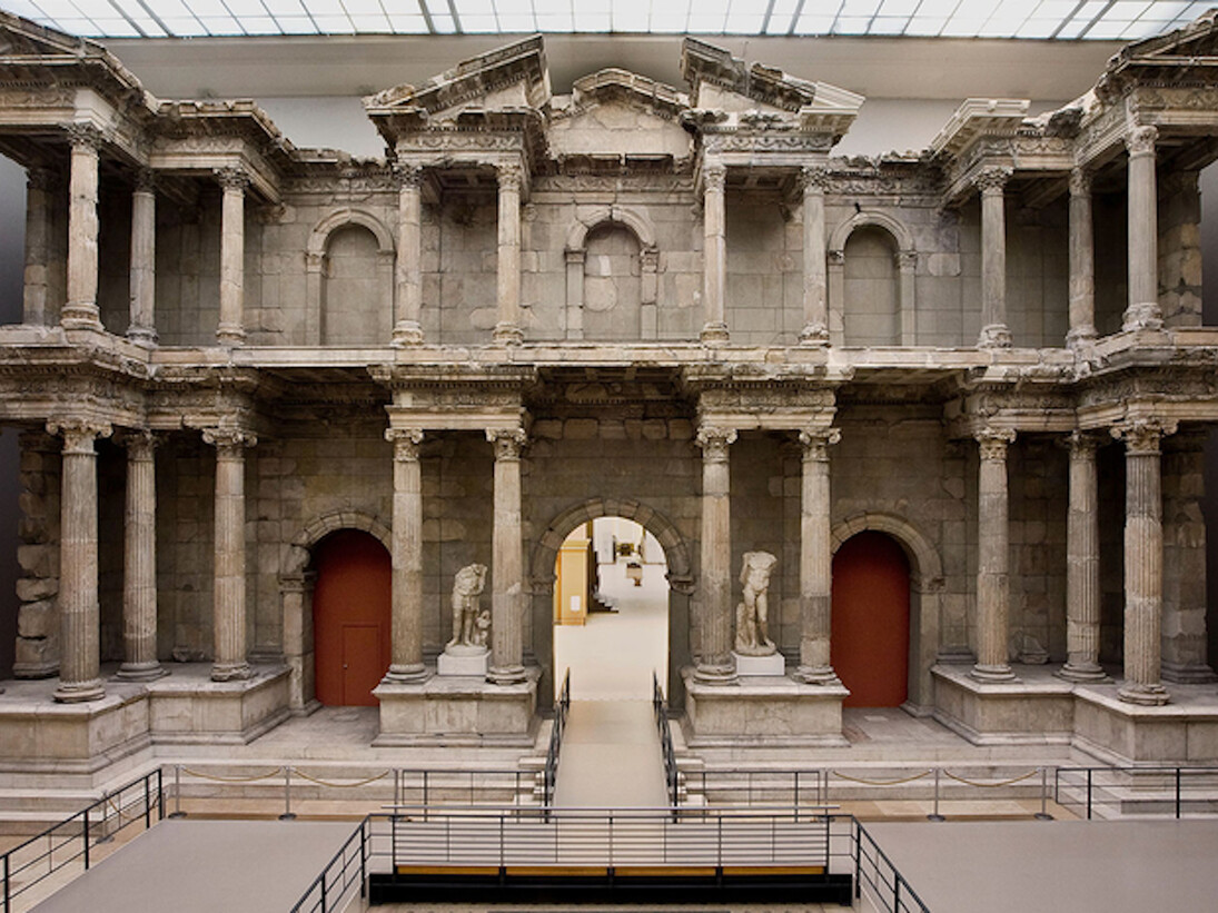 Architecture of Antiquity, Exhibition view. Courtesy of Pergamonmuseum 