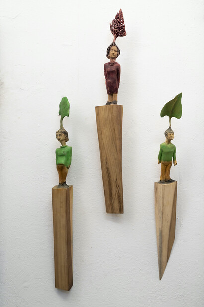 Vaccine Series, 2019, Iroko Tree, Variable Sizes