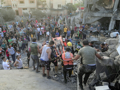 Victimas de la guerra en la Franja de Gaza, 2023