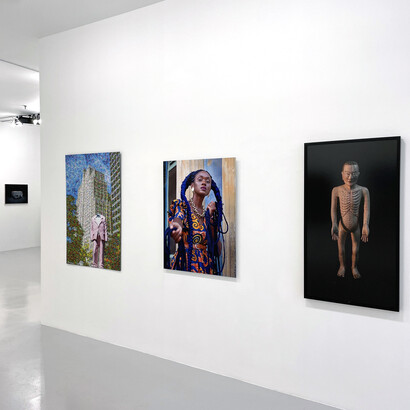 Bilingual, Abstract & figurative. Installation view, courtesy of the Artist and Bruno David Gallery