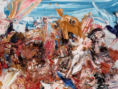 Simulacra No. 1
Lv Shanchuan
Mixed media on canvas
95 x 118 cm
2019
Image courtesy of the artist and Contemporary by Angela Li
