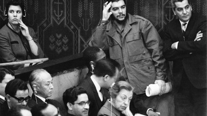 Ernesto Che Guevara en su etapa como ministro cubano