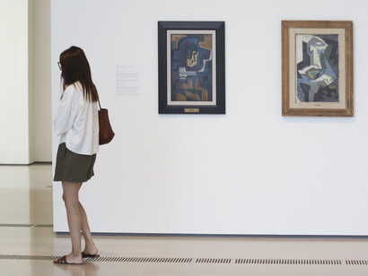 Artistes variés, Point et contrepoint, vue de l'exposition. Avec l'aimable autorisation du Centro Botín