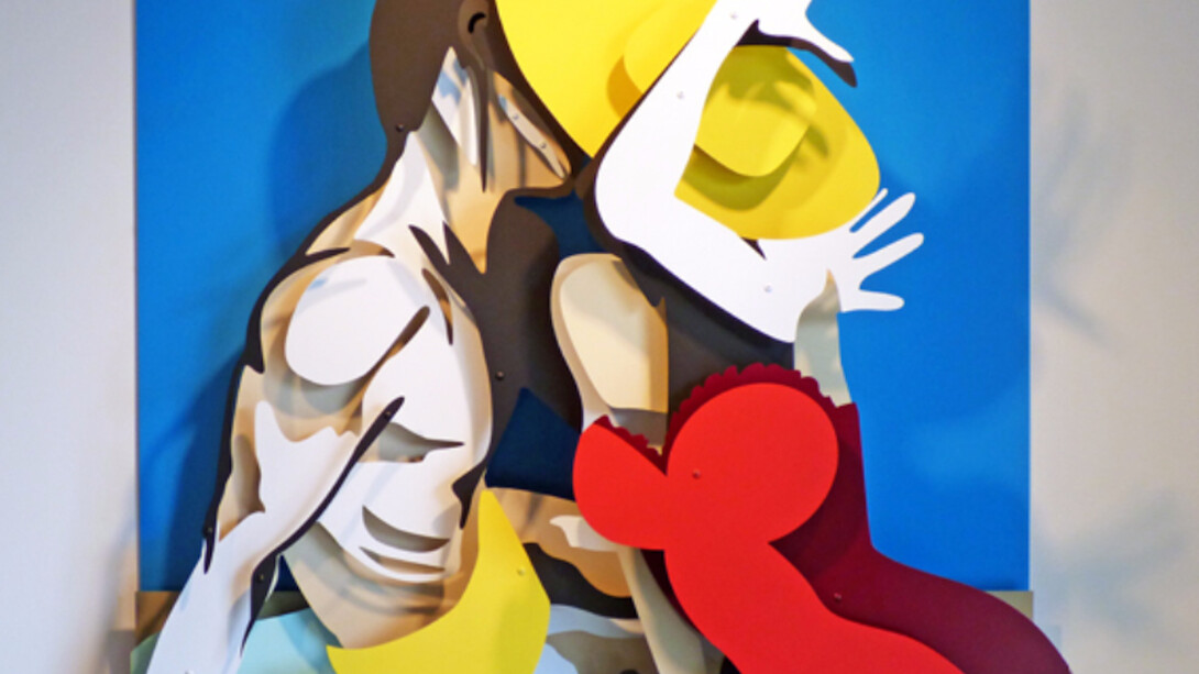 Kalish Editions, Kiss, 2015. Courtesy of FP Contemporary