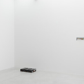 Franck Scurti, Grids of life, vue de l'exposition. Avec l'aimable autorisation de Meessen