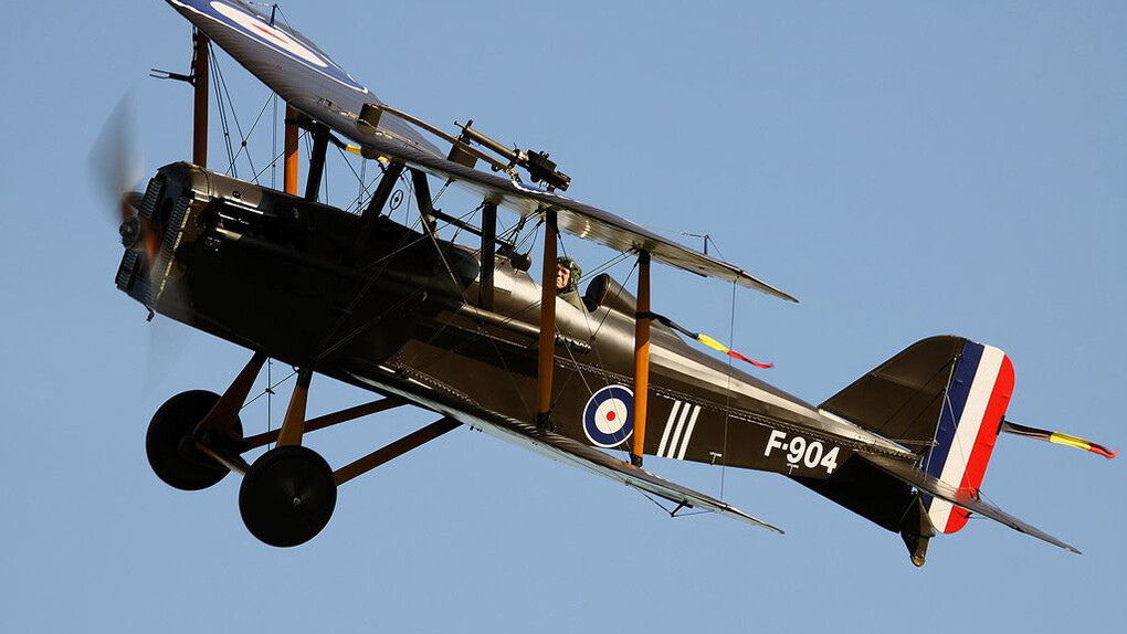 Royal Aircraft Factory SE5A. Courtesy of British Columbia Aviation Museum