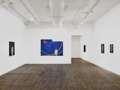 Bill Jensen, A room of wisdom, exhibition view. Courtesy of Amanita