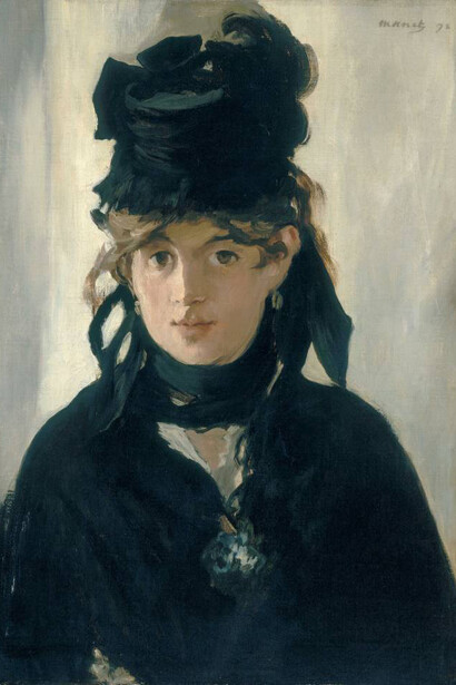 Édouard Manet, Berthe Morisot con un mazzo di violette, 1872. Olio su tela, 55,5 x 40,5 cm
Parigi, Musée d’Orsay © René-Gabriel Ojéda / RMN-Réunion des Musées Nationaux/ distr. Alinari