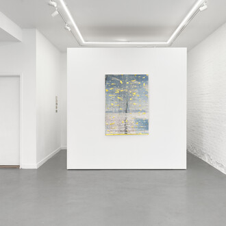 Jaspal Birdi, Between standing and moving, exhibition view. Courtesy of Trotter & Sholer Gallery. Photo by Shark Senesac