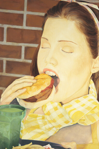 Manuel Pablo Pace, Alice, 2011, acrilico su tela, 70 x 120 cm 