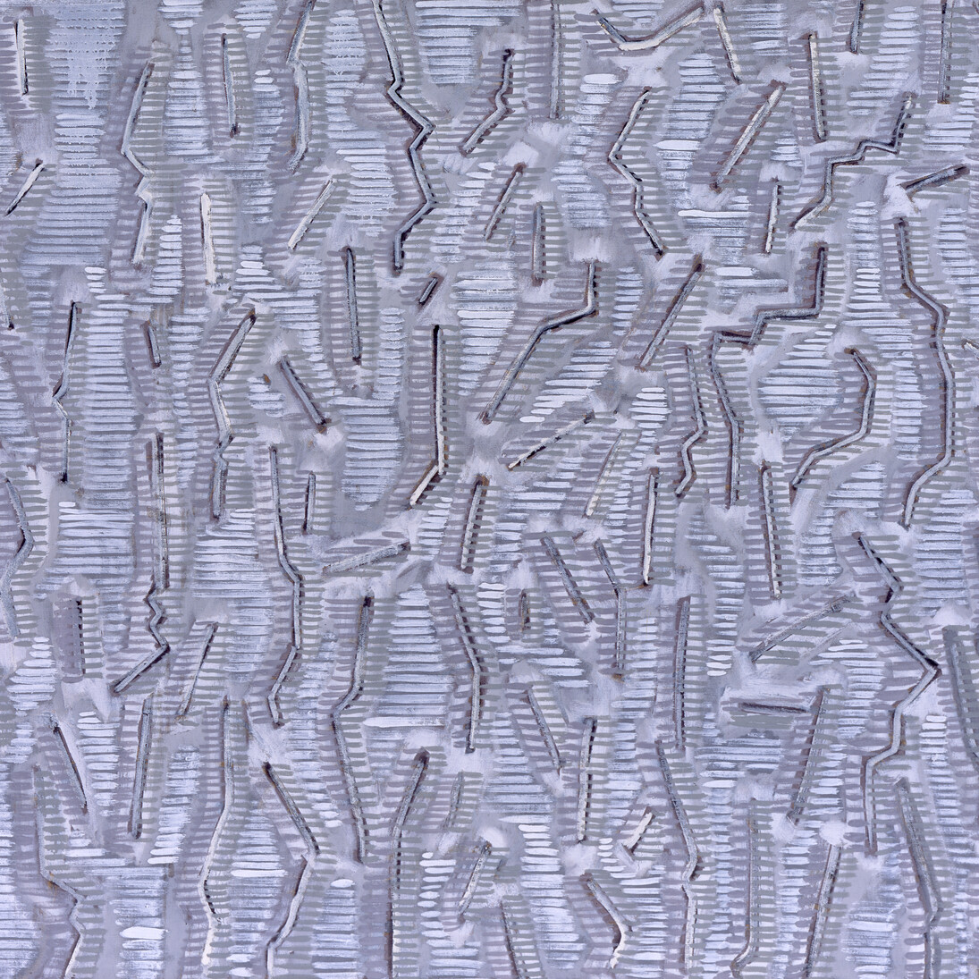 Alan Gussow (1931-1997), Frost Brittled Branches, 1976, Oil on canvas, 44 ½ x 48 inches. Courtesy of Driscoll Babcock Galleries