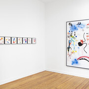 La Chola Poblete, Melancolía del futuro, vista de exhibición. Cortesía de Galería Travesía Cuatro 