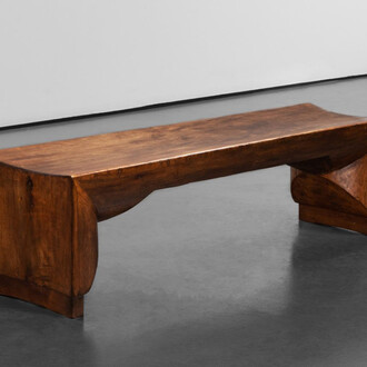 José Zanine Caldas, Learned wood has two lives, exhibition view. Courtesy of Carpenters Workshop Gallery