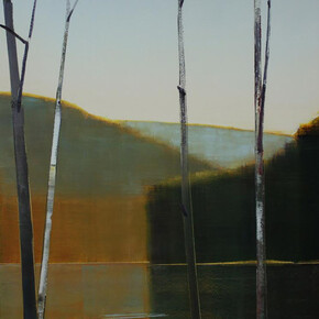 Stephen Pentak, 2014, X.VI (detail), 2014, Oil on panel, 36 x 36 in.