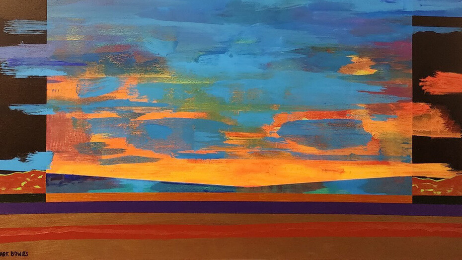 Mark Bowles, As the sun rises (detail), 2026. Courtesy of Canyon Road Contemporary Art