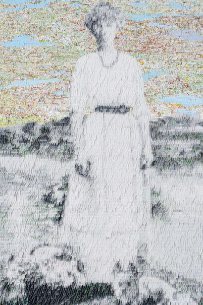 Nathalie Boutté, Gertrude bell, 2025. Avec l'aimable autorisation de la galerie Magnin-A