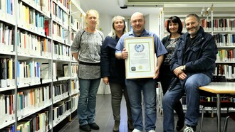 Paolo Fabiani, detentore del record mondiale
