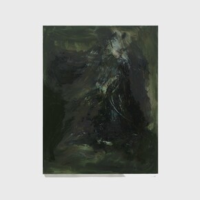 Sergej Jensen,
SP19 (The Kangal is Following Dino and Me),
2024,
Oil on linen,
170 x 132 cm | 66 15/16 x 51 15/16 in.
© the artist. Photo © White Cube (Theo Christelis)