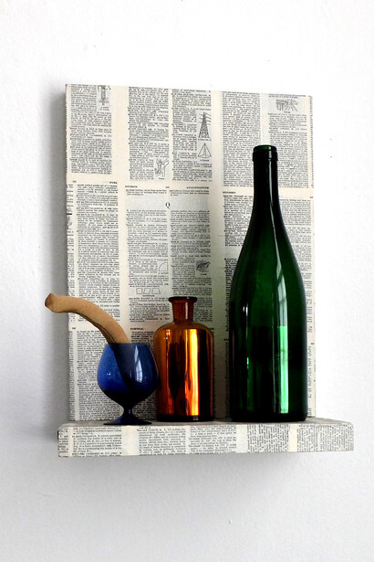 Martín Mele. Still Life Installation, Mixed Media (2012)