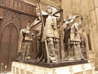 Seville Cathedral has the tomb of Christopher Columbus © Gehan de Silva Wijeyeratne