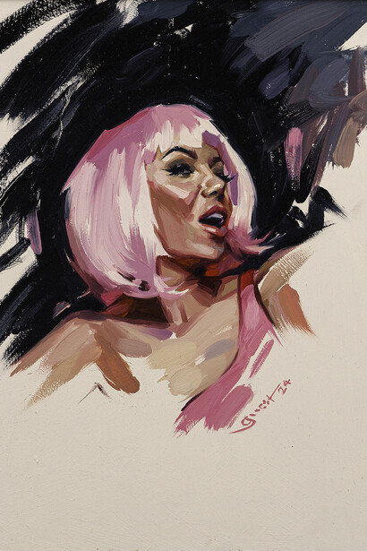 Chris Guest, Smoky pink. Courtesy of Rehs Contemporary