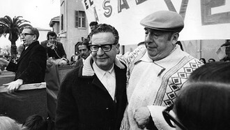 Pablo Neruda and Salvador Allende