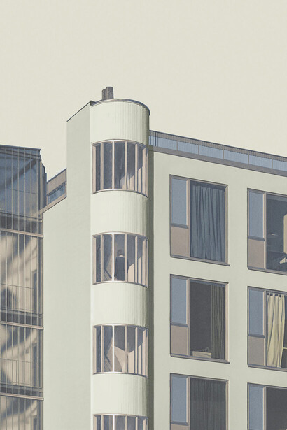 Lise Johansson, Resort 3 (detail). Courtesy of In The Gallery