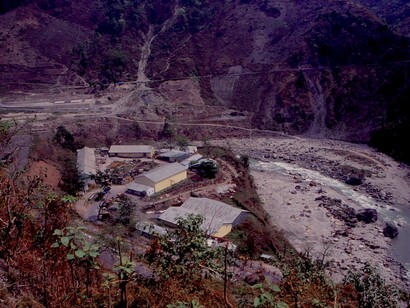 Teesta-Rangit hydro-project (Sikkim) despoiling a sacred river basin @ Ashish Kothari