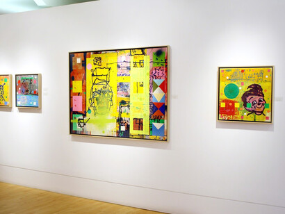 Rik van Iersel, Exhibition view. Courtesy of Caldwell Snyder Gallery