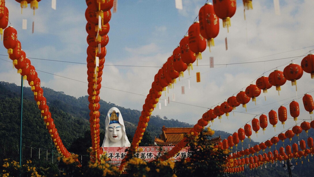 Tempio buddista di Kek Lok Si, George Town, isola di Penang, Malesia