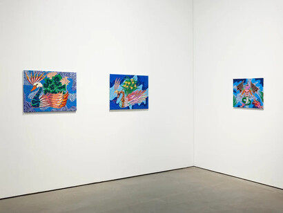 Jordy Kerwick, This time tomorrow, exhibition view. Courtesy of König Galerie