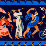 Rūrāns Roberts, Profesijas (detail), 2018. Courtesy of Zuzeum Art Museum