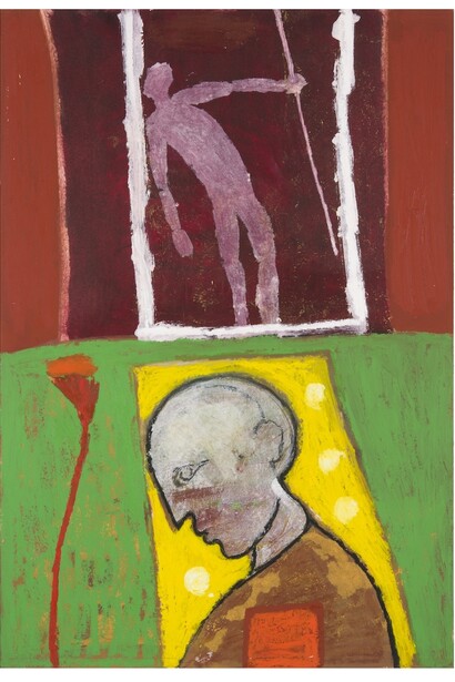 Mimmo Paladino. Courtesy of Galleria Giovanni Bonelli.