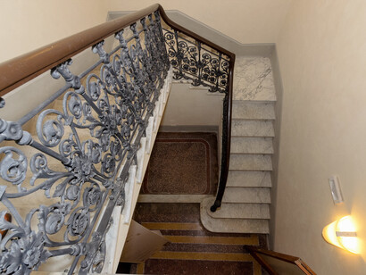 Villa Argentina  in Viareggio, stairwell © Serena Giovannoni 