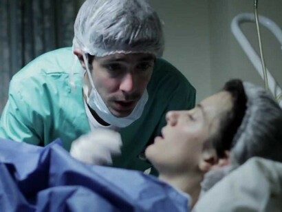 Una embarazada en quirófano