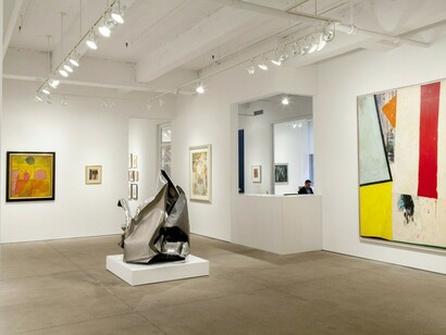 Artists of the New York School, Exhibition view. Courtesy of Allan Stone Projects