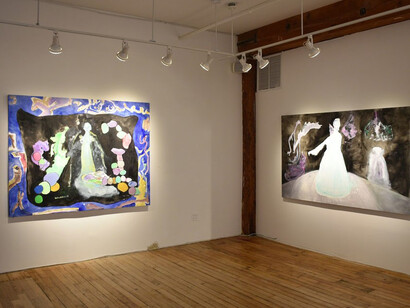 Painted Verse. Courtesy of Carter Burden Gallery