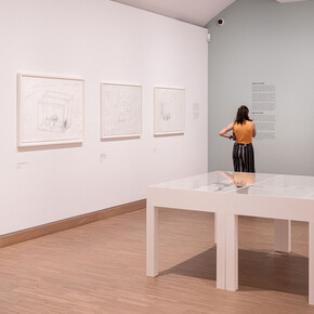 Damien Hirst, Drawings, exhibition view. Courtesy of Albertina Museum
