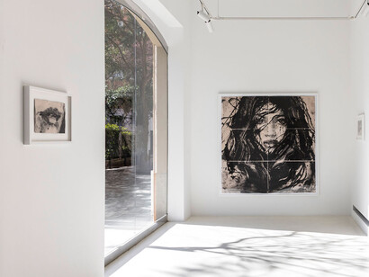 Lidia Masllorens, Camins de la memòria (Paths of memory), exhibition view. Courtesy of Alzueta Gallery