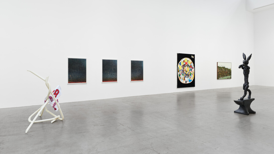 Verschiedene künstler, Break point, ausstellungsansicht. Mit freundlicher genehmigung der Galerie Max Hetzler