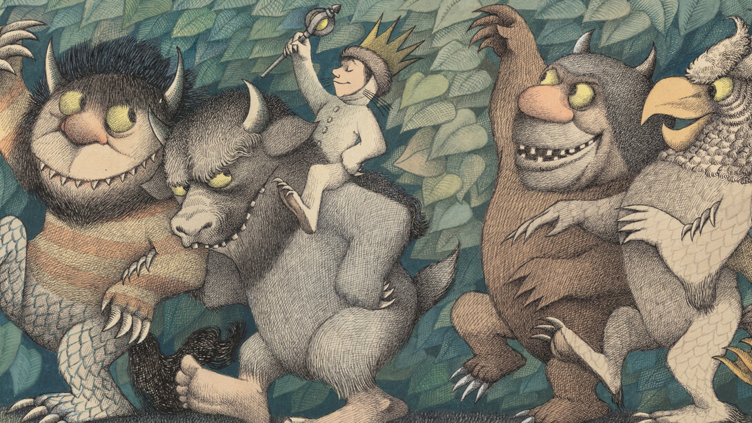 Maurice Sendak, Where the wild things are, 1963. Courtesy of Denver Art Museum 