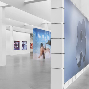 Ausstellungsansicht "Behind the Screen“, Foto: Jens Ziehe