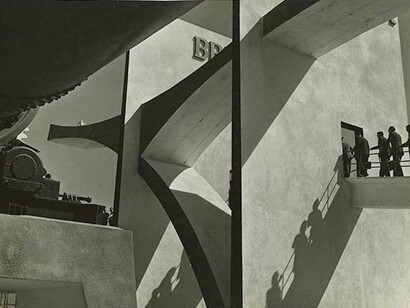 George Everard Kidder Smith, Padiglione Breda alla XXIX Fiera di Milano (architetto L. Baldessari, ingegner M. Grisotti), 1951, Mart, Archivio del ʼ900, Fondo Baldessari