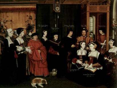 «Thomas More e família» (1592), Rowland Lockey 